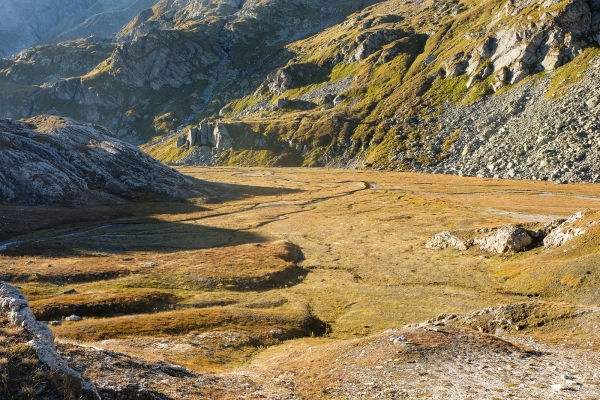 Le haut plateau de Greina