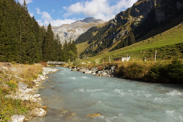 Zum Urwald Scatlè im Val Frisal