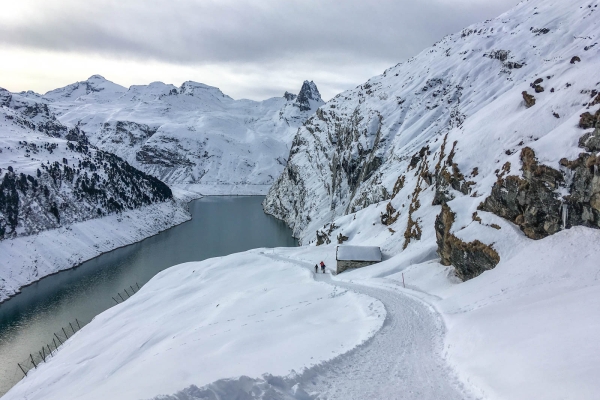 Face au majestueux Zervreilahorn