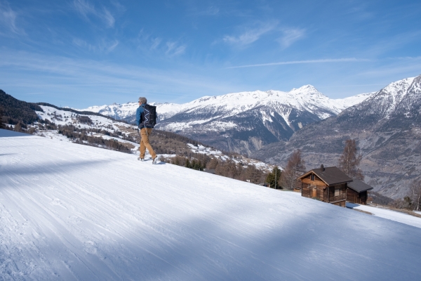 Sur le chemin panoramique de la Moosalp