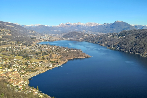 Au sommet du Monte Caslano