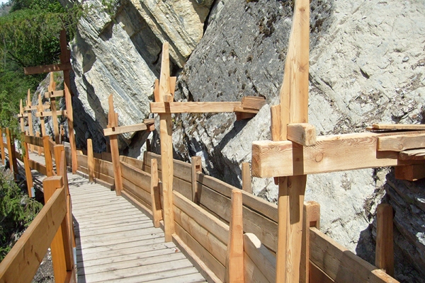 Suonenwanderweg Torrent-Neuf bei Savièse