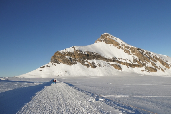 Randonnée sur la glace