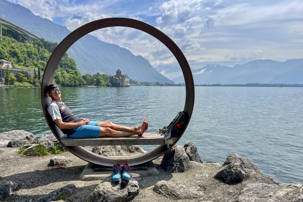 Über die Höhen zum Schloss Chillon