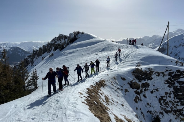 Schneeschuhwanderung Lungern - Schönbüel