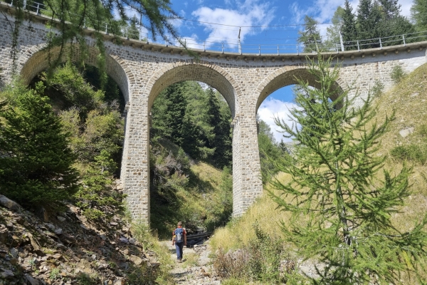 Durch das Val da Pila auf die Alp Grüm