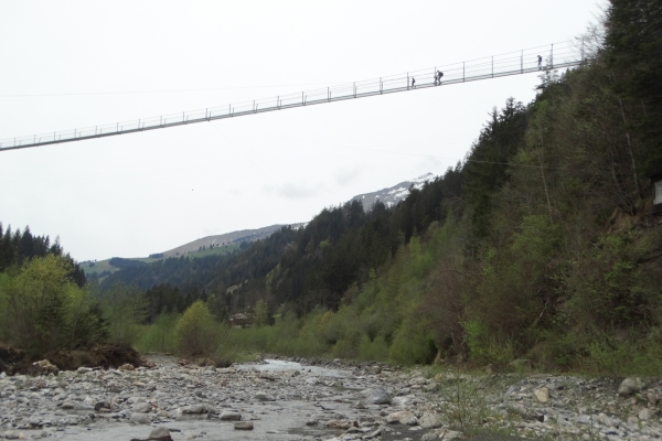 Paysage alluvial dans l’Entschligetal