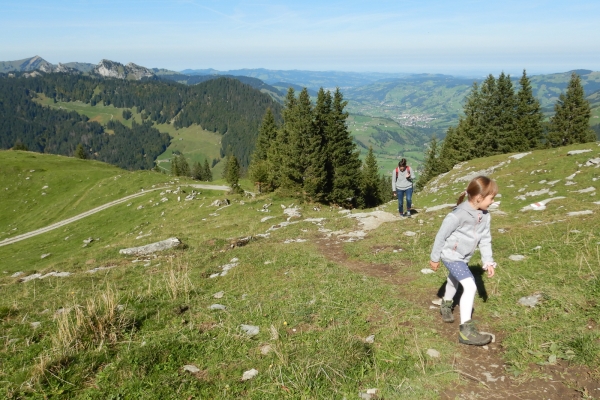 Randonnée au sommet dans les Churfirsten