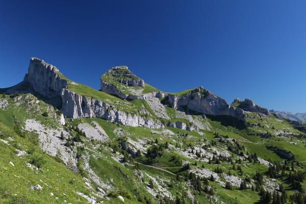 Les mythiques Tours de Leysin