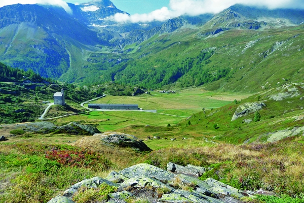 Chemin historique au Simplon