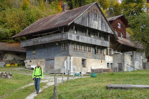 Près de Fribourg, les gorges du Gottéron 