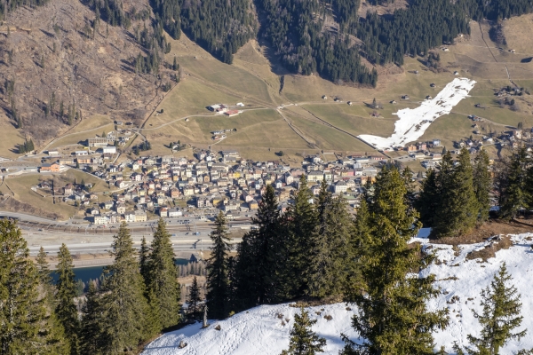 Un îlot neigeux préservé