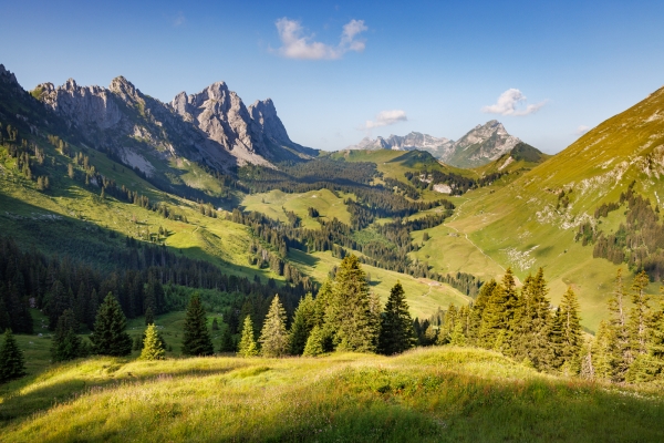 In der felsigen Landschaft der Gastlosen