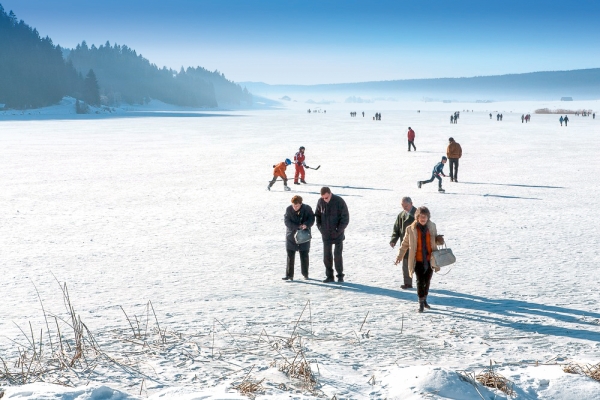 Von La Brévine zum Lac des Taillères