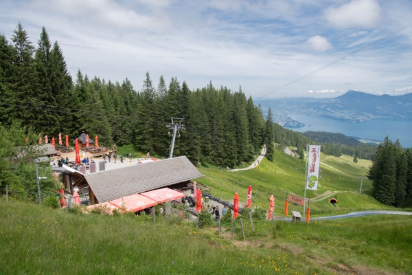 Sommerrodelbahn Fräkigaudi am Pilatus