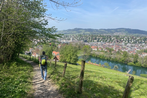 Spielend wandern ins Herz von St. Gallen