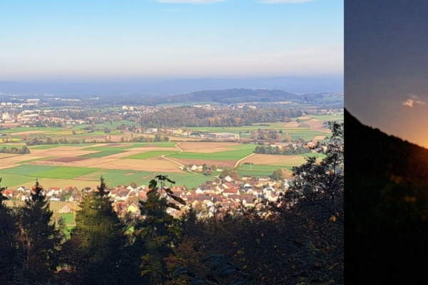 SCHAFFHAUSER WANDERNACHT zum Bucher Säntis und Ramsener Blick