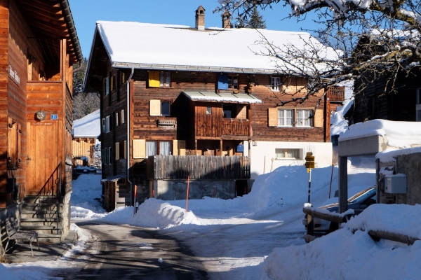 Chemins des Walser dans la région d’Obersaxen