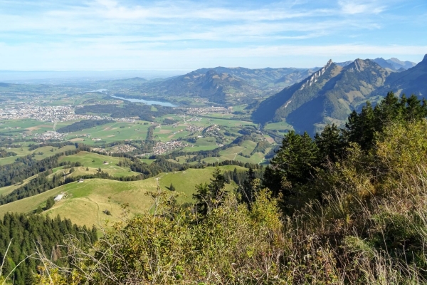 Wanderung auf die Vudalla im Naturpark Gruyère Pays-d’Enhaut