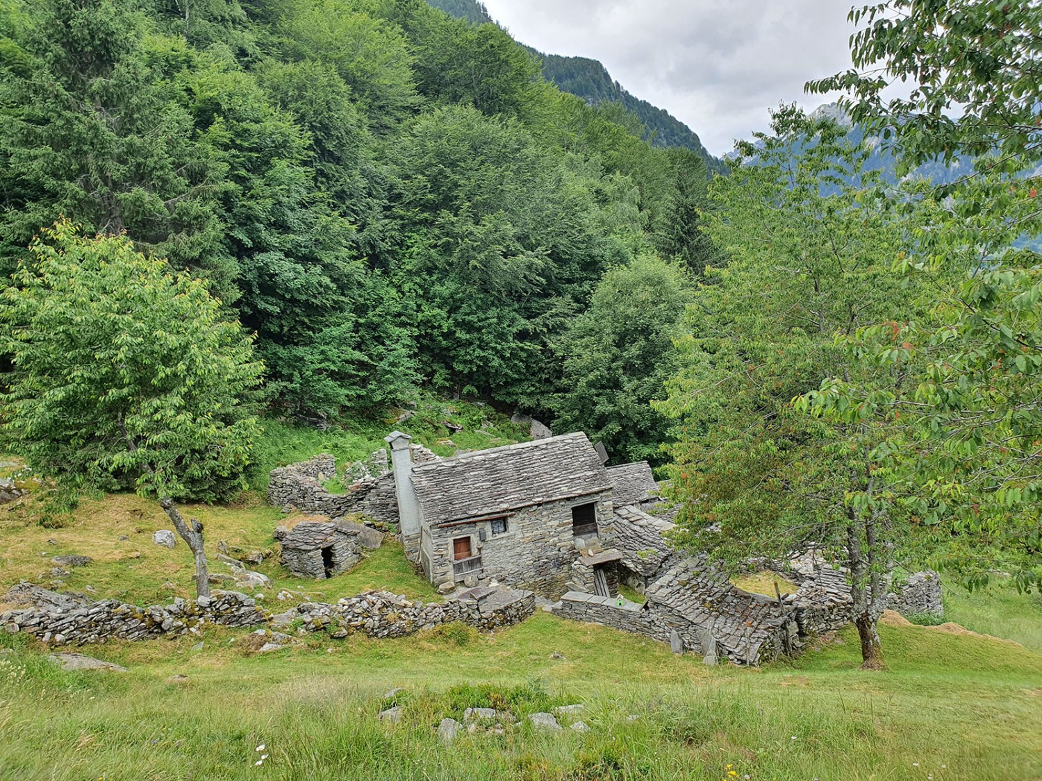 Einsamer Hof bei Valle. Bild: Marina Bolzli