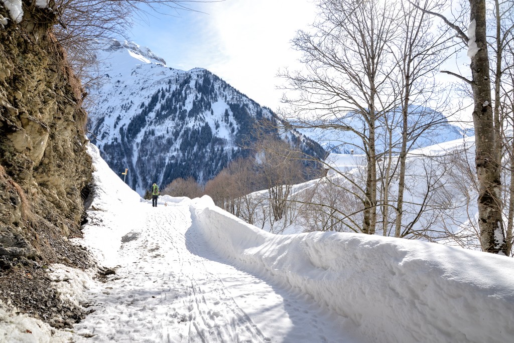 Après chaque virage, on s’émerveille du panorama. Photo: Randy Schmieder