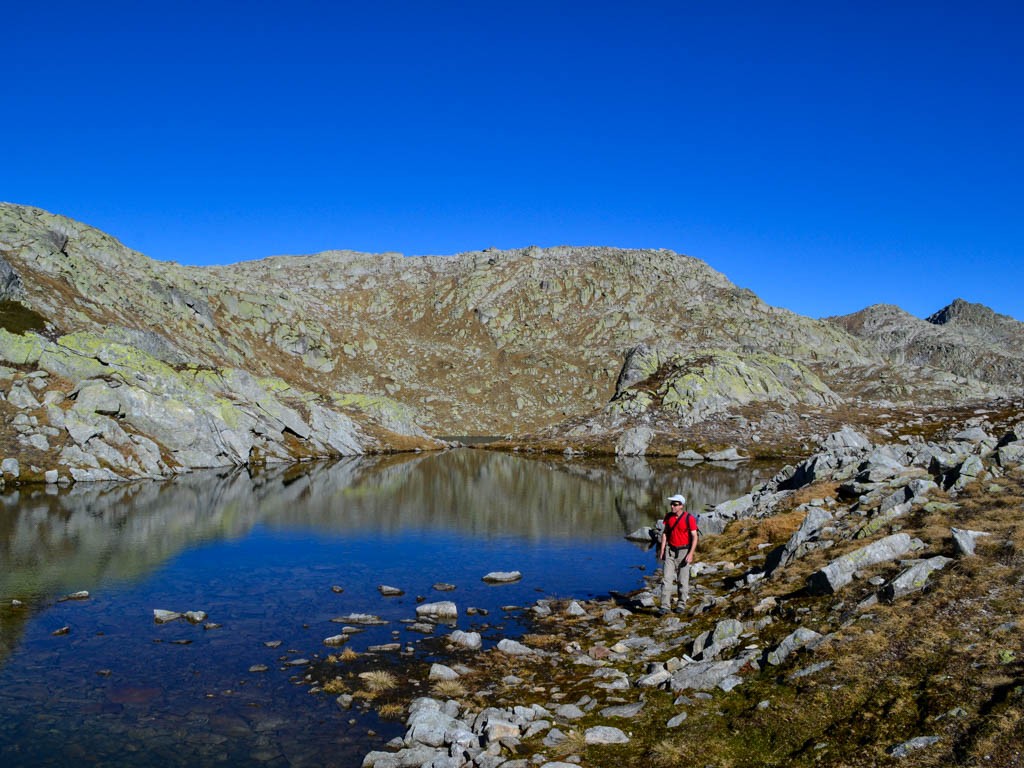 Les Laghi della Valletta sont des lacs de montagne dispersés dans le paysage. Photo: Sabine Joss