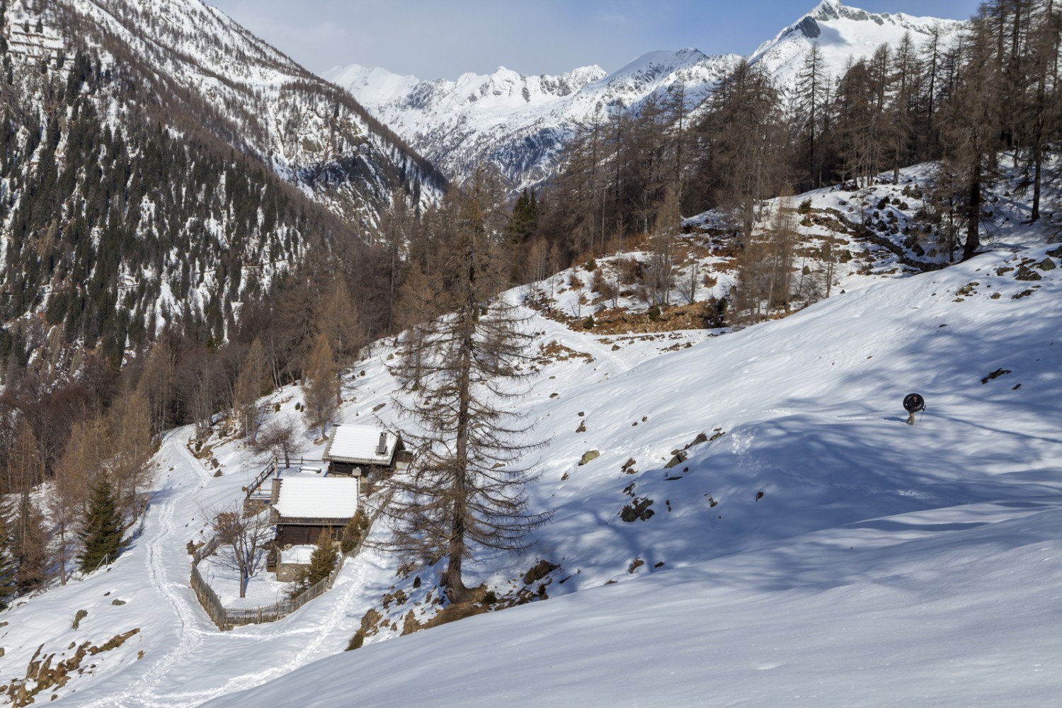 La destinazione del tour: Vacarisc di Fuori. Foto: Iris Kürschner