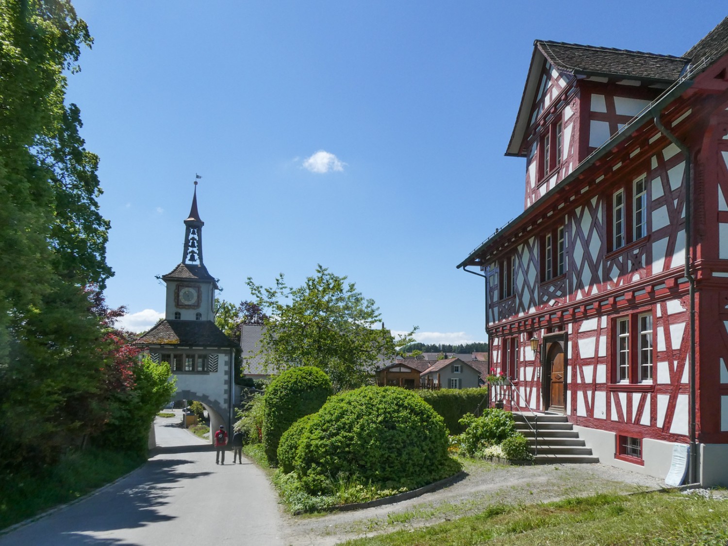 Im Dorf Hauptwil. Bild: Rémy Kappeler