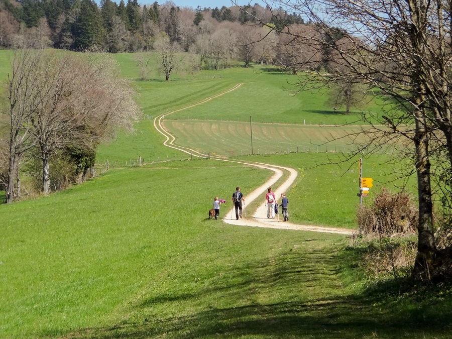 L’endroit est propice aux randonnées en famille.