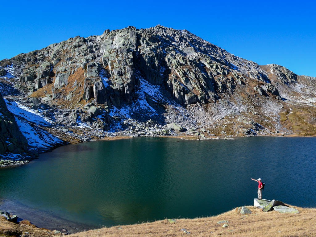 Un des lacs cristallins parmi les Laghi della Valletta. Photo: Sabine Joss