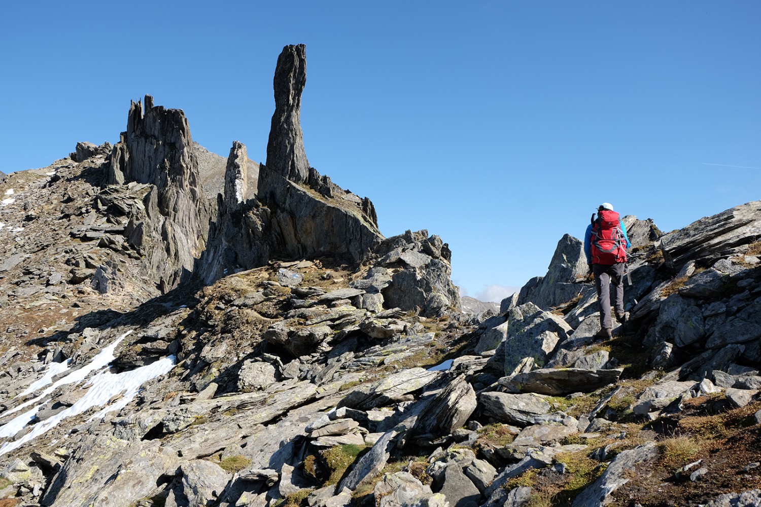 Le Gloggentürmli, point fort de la seconde journée de marche. Photo: Elsbeth Flüeler