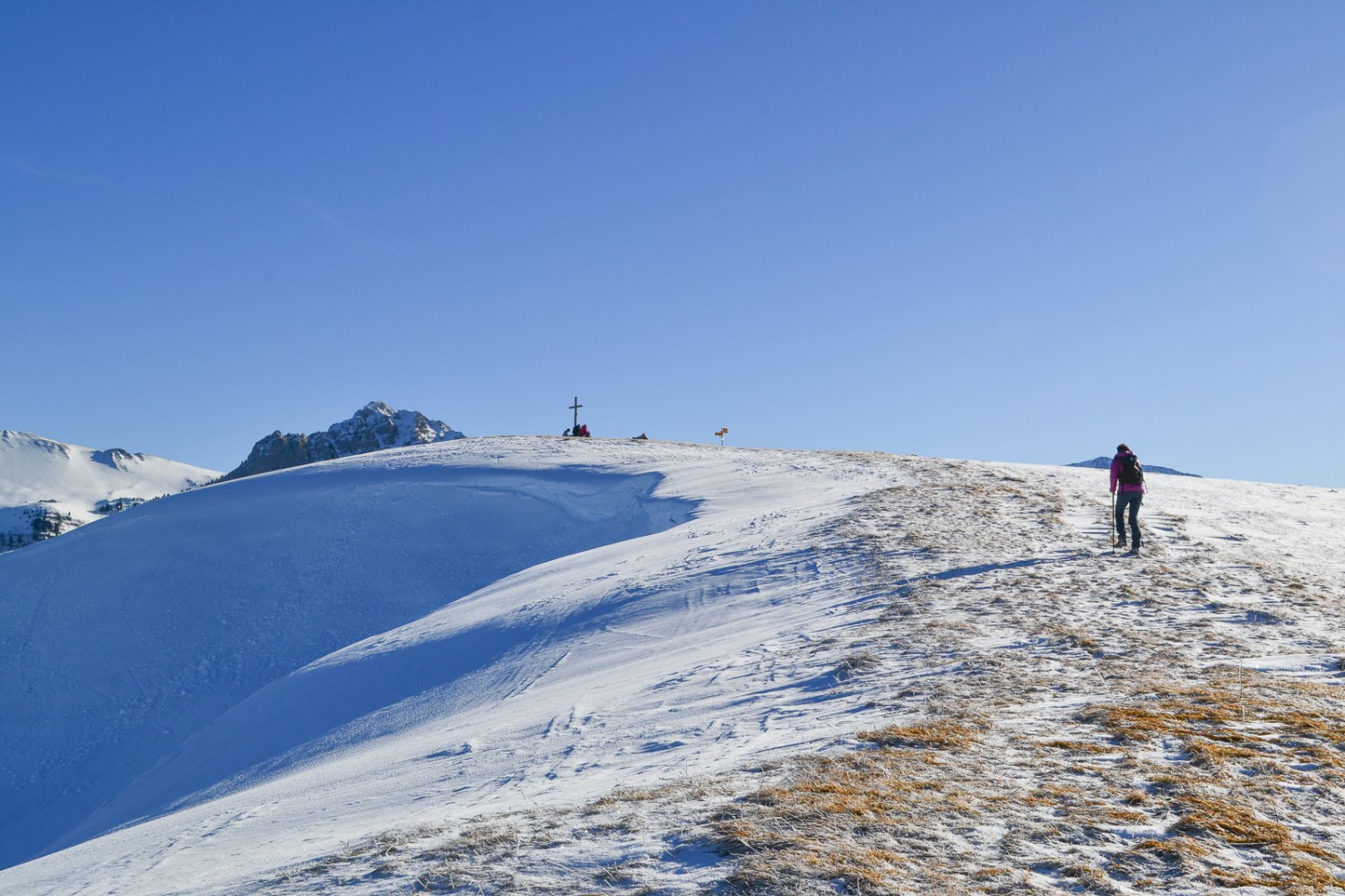 A la fin de l’automne, le Niremont connaît souvent des conditions hivernales. 