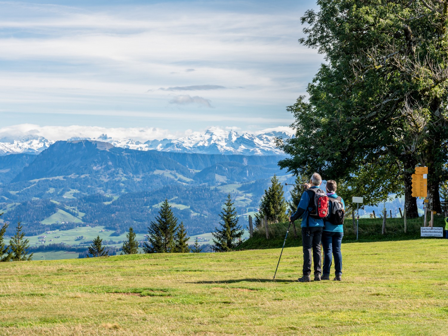 Wer kennt alle Berggipfel? Bild: Franz Ulrich