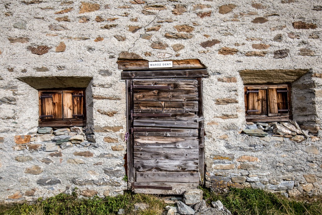 Maroz Dent, le dernier alpage du val Maroz. Photo: Daniel Fleuti