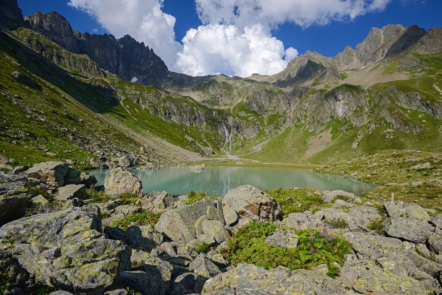 Das Seelein auf der Seewenalp lädt zum Verweilen ein.Foto: natur-welten.ch