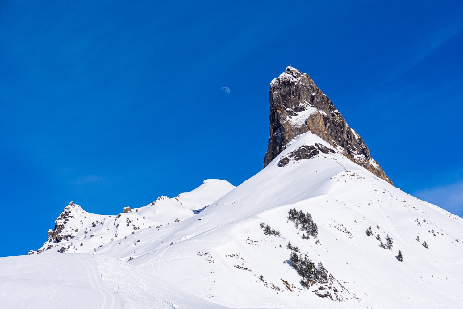 Bietstock, das Wahrzeichen der Bannalp. Bild: Franz Ulrich