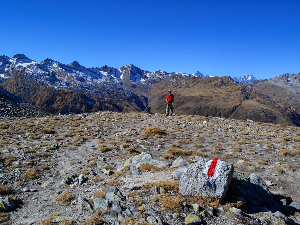 Passo d’Orsirora sul versante dell’Uri. Foto: Sabine Joss