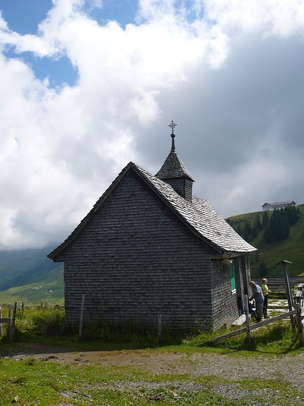 Die Holzkapelle von Laucherenchappelen.