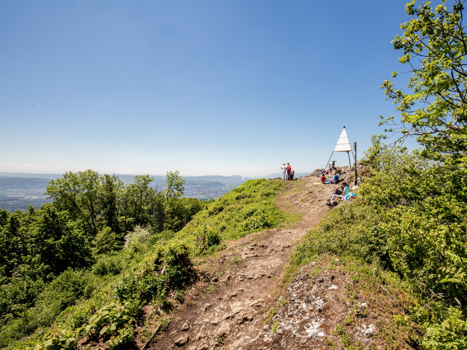 Oben. Und einfach nur schön ist es hier. Bild: Daniel Fleuti