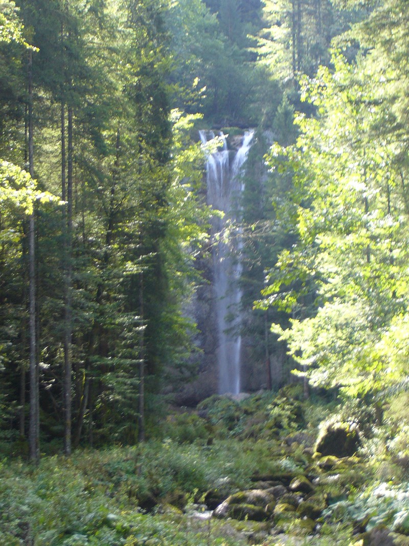 Der Leuenfall im Alpstein. 
Bild: Werner Nef