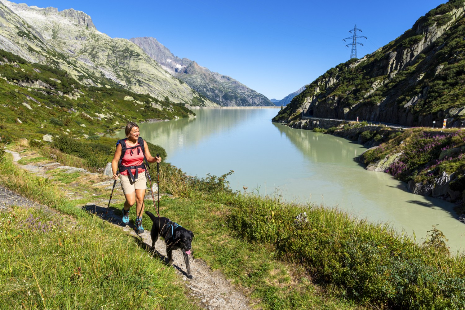 Viel Natur: Der Wanderweg führt entlang des Räterichbodensees. Bild: Franz Ulrich